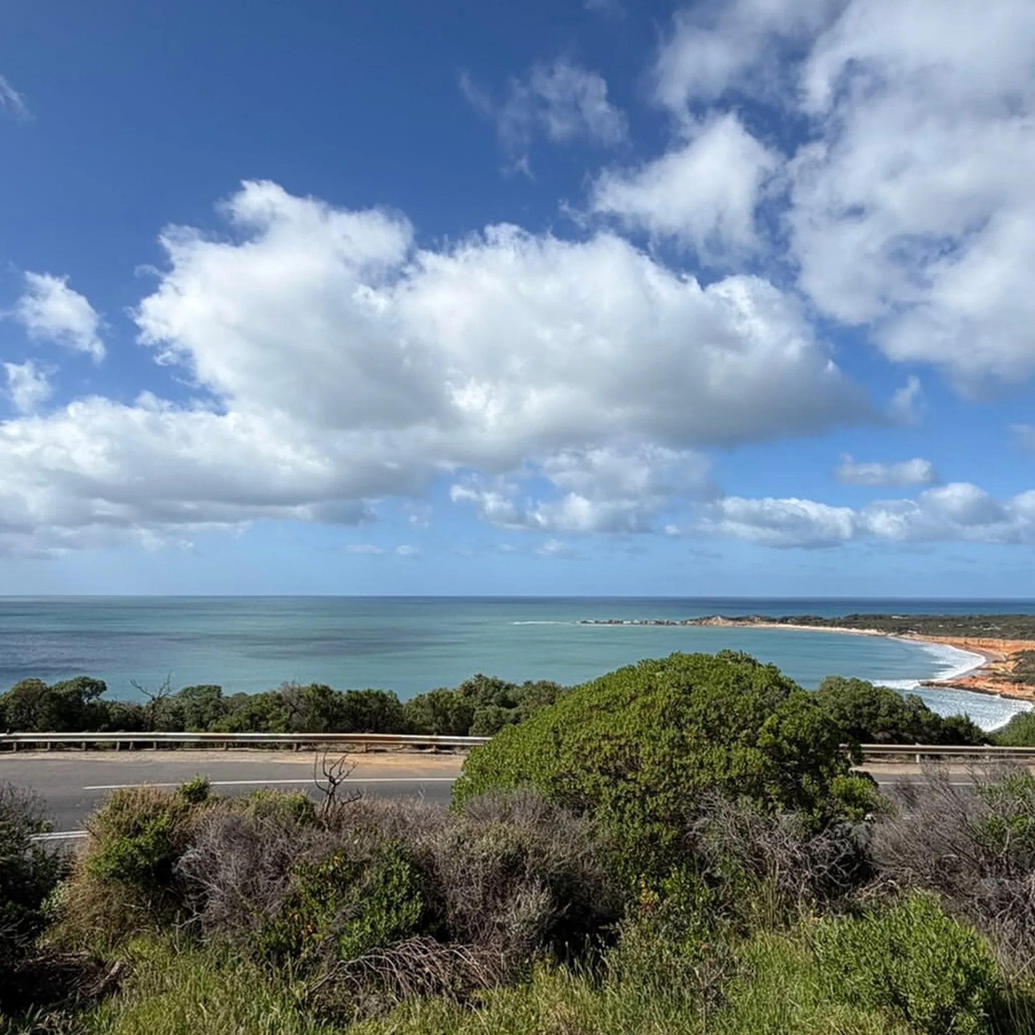 coastal road photograph