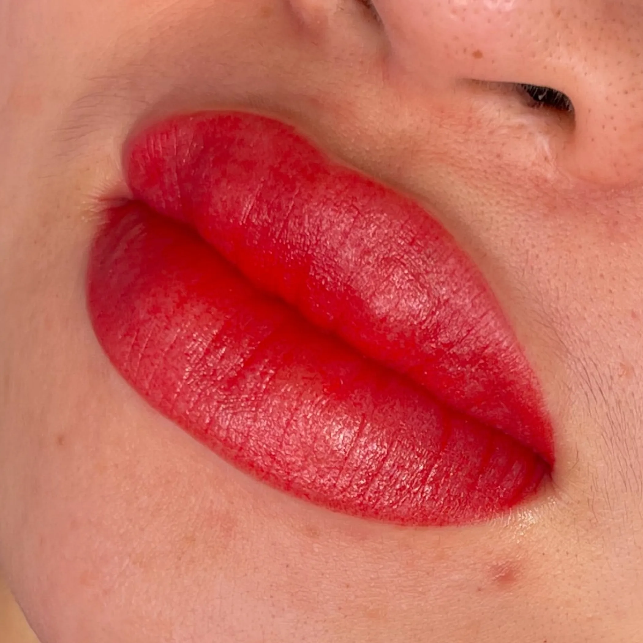tattooed lip color